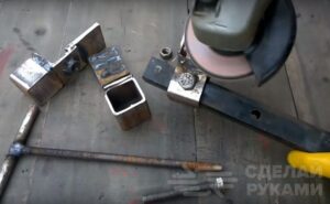 Простая приспособа для переноски кирпичей