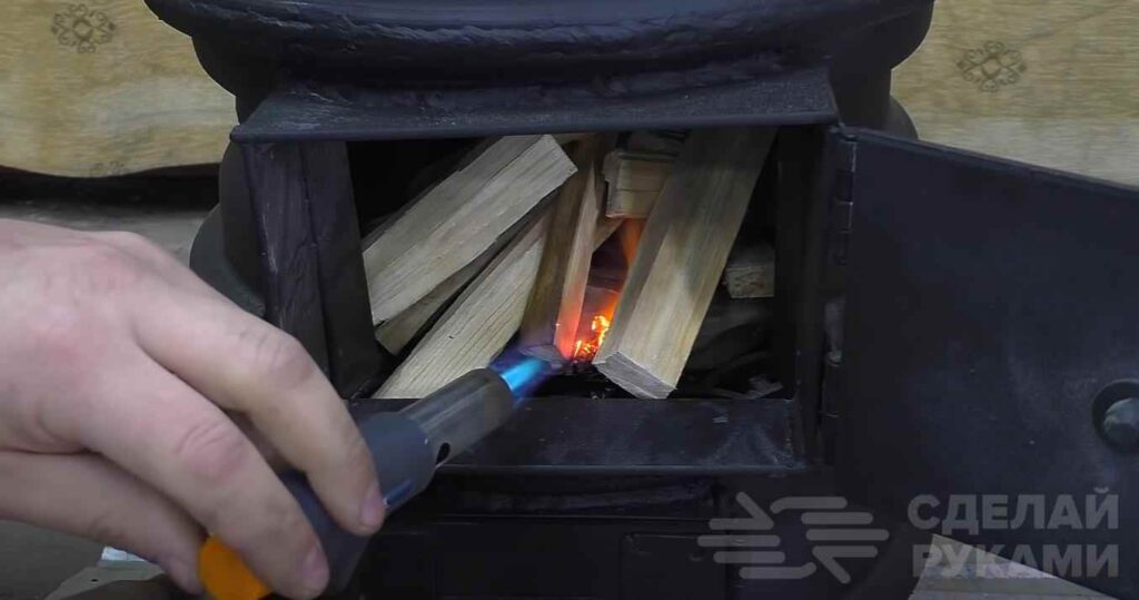 Печь буржуйка из колесных дисков своими руками Печь буржуйка из колесных дисков своими руками
