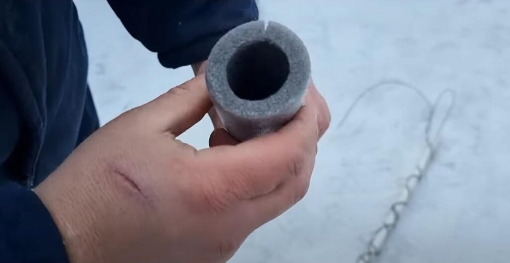 Незамерзающий водопровод 2 идеи с греющим кабелем Незамерзающий водопровод 2 идеи с греющим кабелем