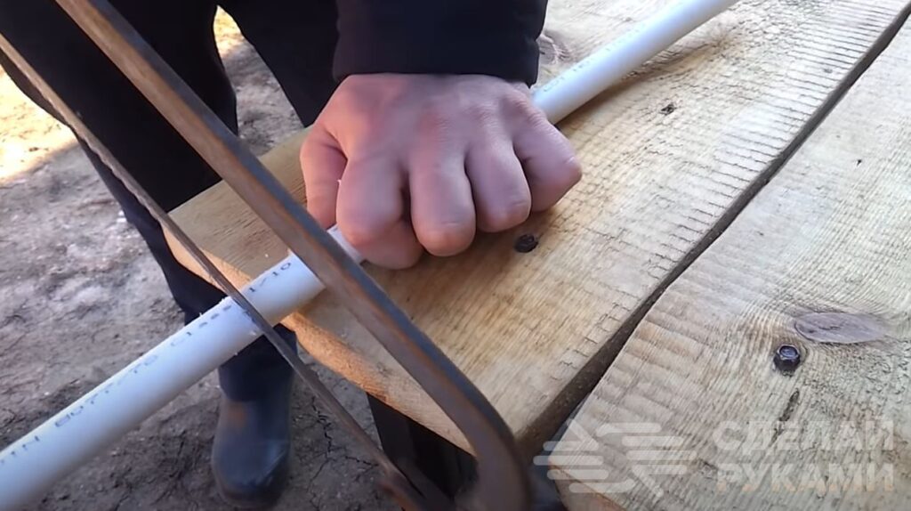 Как сделать рукоятку для ножа из пластиковой трубы Как сделать рукоятку для ножа из пластиковой трубы