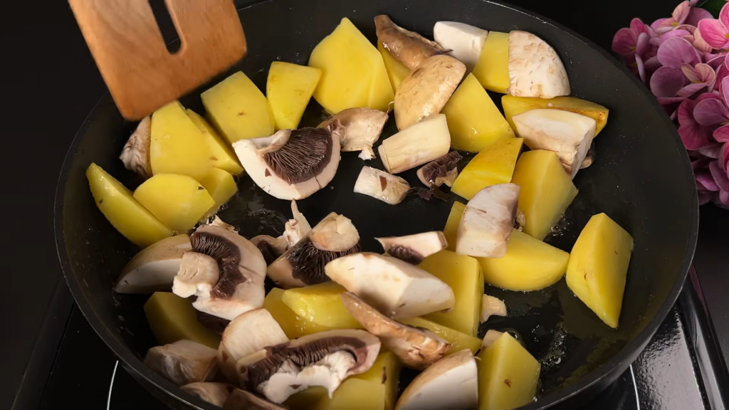 Брокколи с овощами и грибами - полезный рецепт